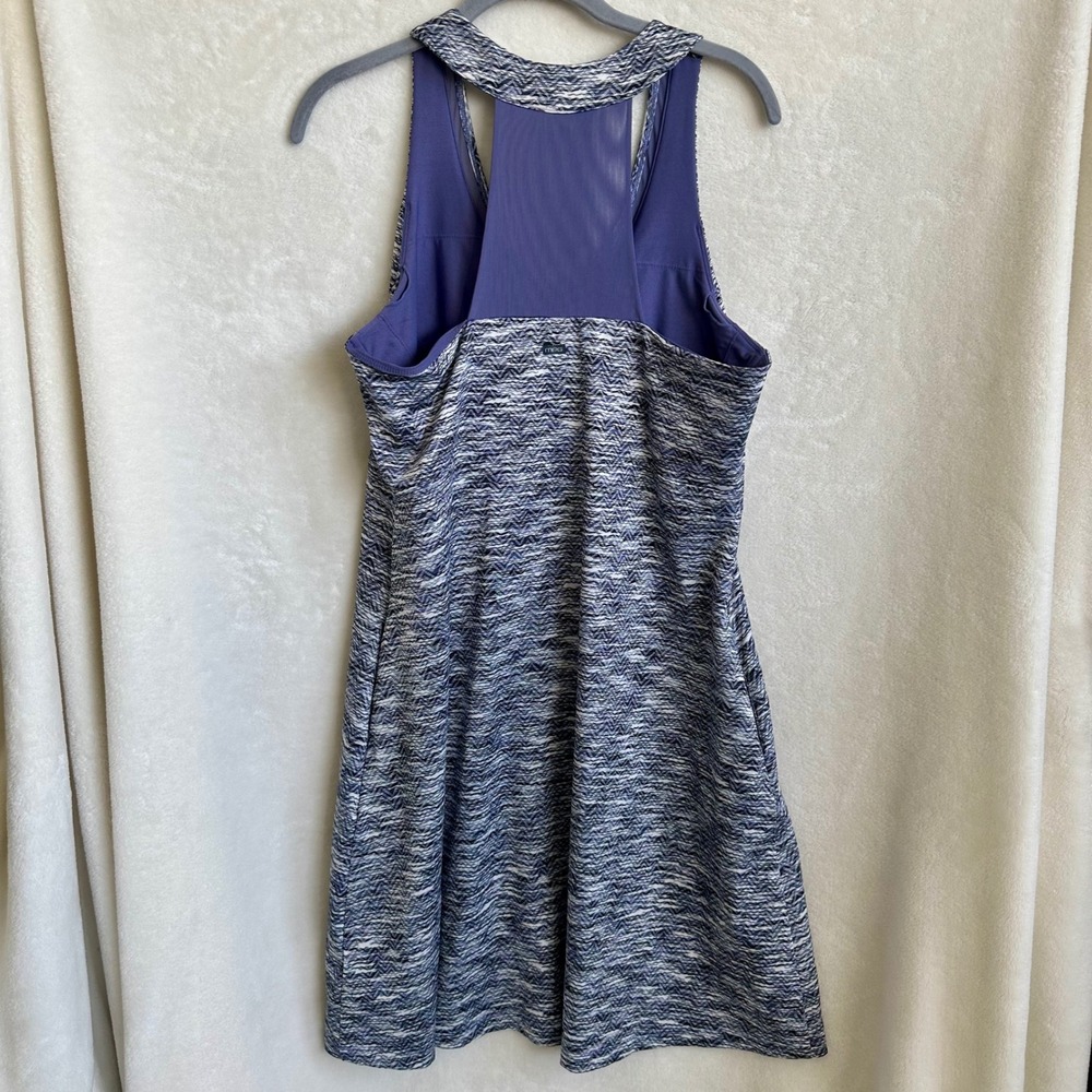 MPG Sport Mondetta Purple Sleeveless V-Neck Travel Tennis Golf Dress Size XL - Picture 6 of 7